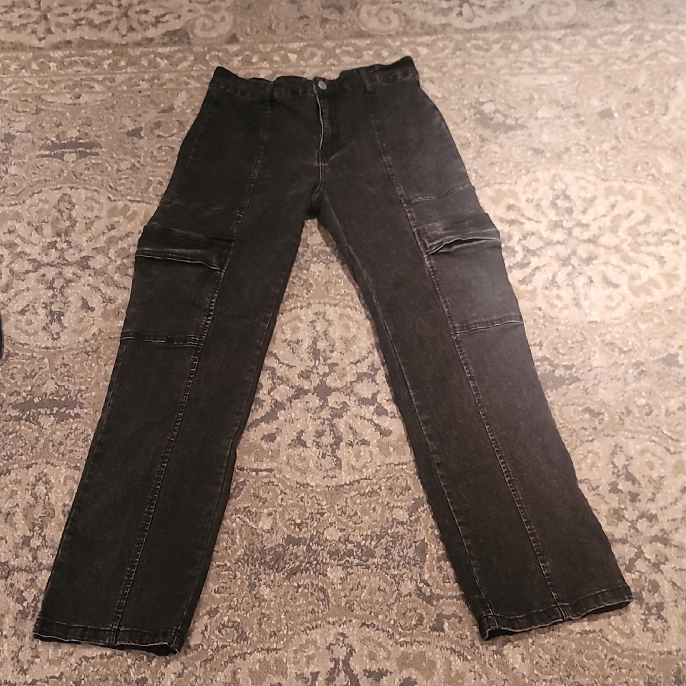Fashion Nova Black Flare Jeans